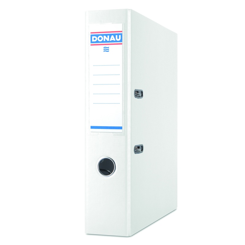 219948-210132-segregator_donau_premium_pp_a4_75mm_bialy-800w Segregator DONAU Premium-S, PP, A4/75mm, biały - obrazek 1