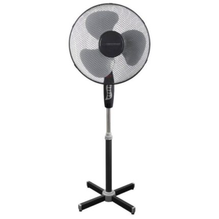 Wentylator ESPERANZA Hurricane, stojący, śr. 40cm, 50W, czarno-szary