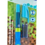Pióro wieczne z ergonomicznym uchwytem do nauki pisania + naboje atramentowe - ASTRAPEN PIXEL ONE - 1+2 szt. blister