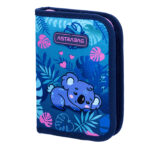 Piórnik pojedynczy dwuklapkowy bez wyposażenia ASTRABAG SWEET KOALA, AC1