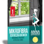 Mikrofibra ściereczka do okien ANNA ZARADNA, 1 szt., żółty