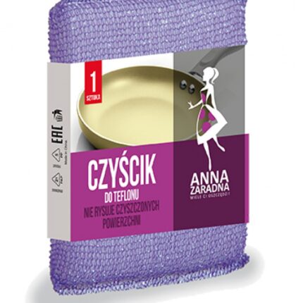Czyścik do teflonu ANNA ZARADNA, 1 szt., mix