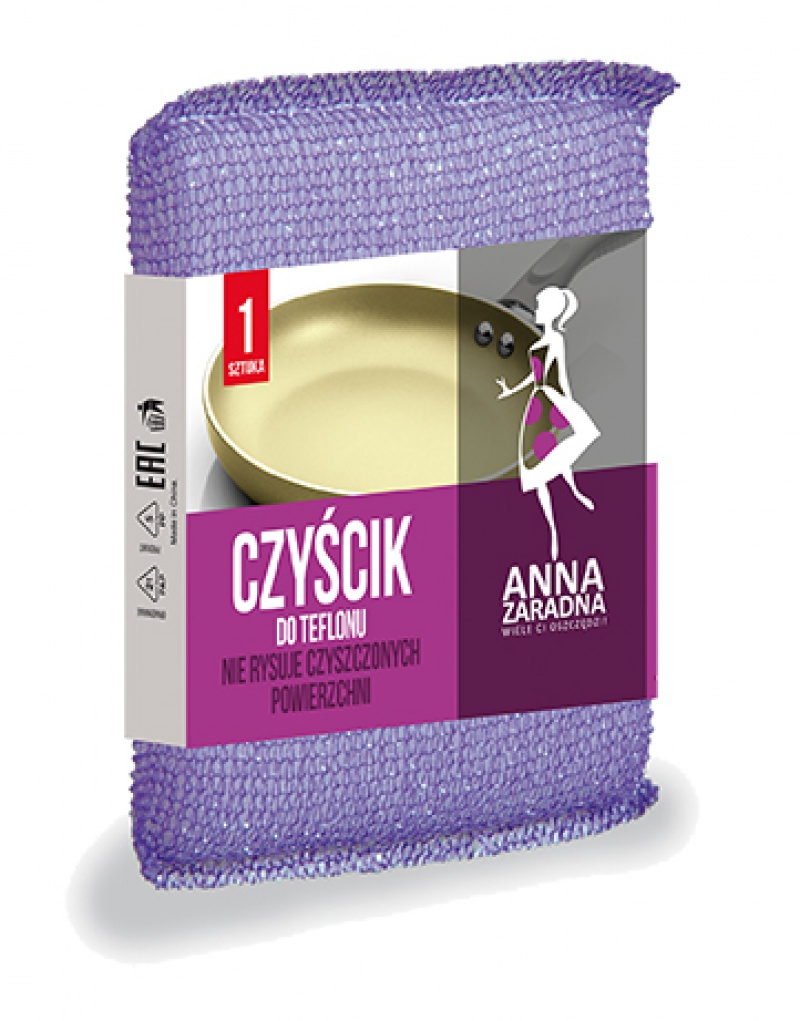 237468-219940-czyscik_do_teflonu_anna_zaradna_1_szt_-800w-1 Czyścik do teflonu ANNA ZARADNA, 1 szt., mix - obrazek 1