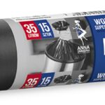 Worki na śmieci ANNA ZARADNA, supermocne, 35 l, 15 szt., czarny