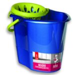 Wiadro ANNA ZARADNA, z wyciskaczem premium, 14 l, niebieskie, 1 szt., mix