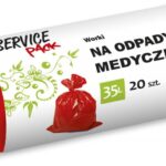 Worki na odpady medyczne STELLA, LDPE, 35 l, 20 szt.
