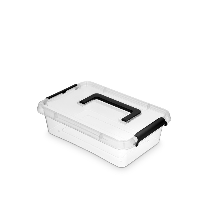 238532-220618-pojemnik_do_przechowywania_orplast_simple_bo-800w Pojemnik do przechowywania MOXOM Simple box, 3,1l, z rączką, transparentny - obrazek 1