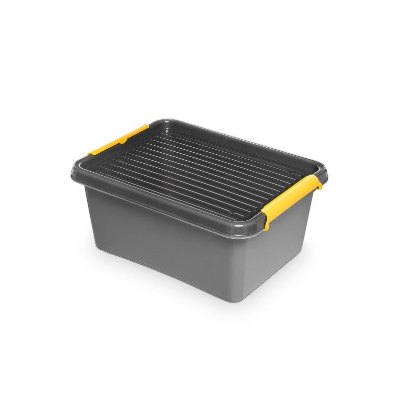 238538-220625-pojemnik_do_przechowywania_orplast_solidstor-800w Pojemnik do przechowywania MOXOM, Solidstore box, 12l, szary - obrazek 1