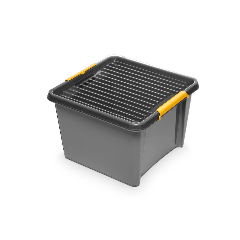 238552-220639-pojemnik_do_przechowywania_orplast_solidstor-800w-1 Pojemnik do przechowywania MOXOM, Solidstore box, 25l, szary - obrazek 1
