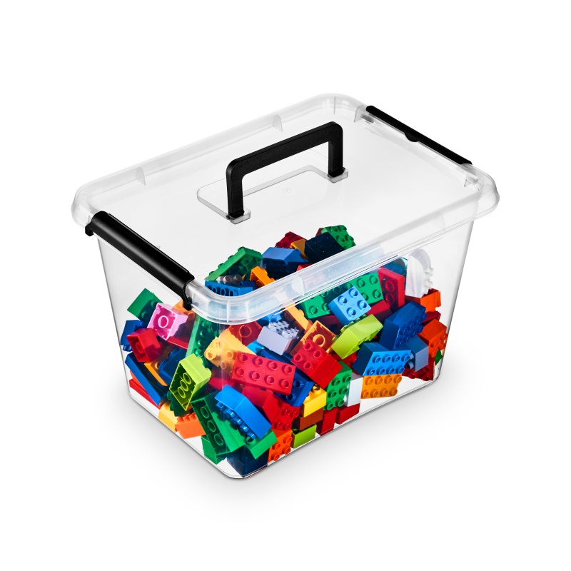 239708-221416-pojemnik_do_przechowywania_orplast_simple_bo-800w-1 Pojemnik do przechowywania MOXOM Simple Box, 19l, z rączką, transparentny - obrazek 1
