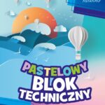 Blok kolorowy barwiony w masie ASTRAPAP PASTEL A4 170g 10 ark