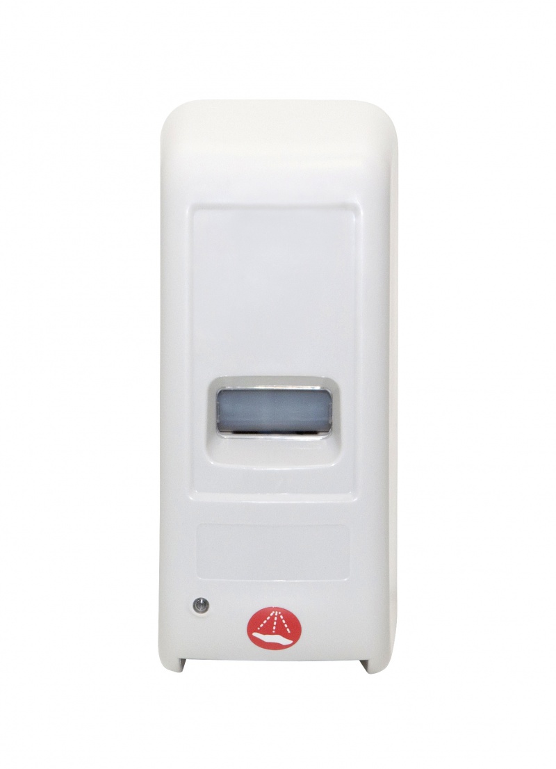 244503-222714-dozownik_do_mydla_plynu_oraz_zelu_do_dezynfe-800w-1 Dozownik do mydła, płynu oraz żelu do dezynfekcji OFFICE PRODUCTS, automatyczny, 1l, biały - obrazek 1