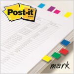 Zestaw promocyjny zakładek POST-IT® (683-VAD1), PP, 11,9x43,2mm, 8x20/ strzałka 2x20 kart., mix kolorów, 2 opak - obrazek 2