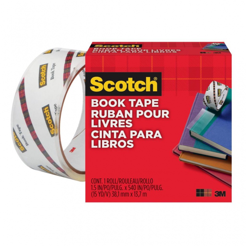 246720-202243-tasma_klejaca_scotch_book_repair_845_do_napr-800w Taśma klejąca SCOTCH® Book Repair (845), do naprawy książek, 38,1mm, 13,7m, transparentna - obrazek 1