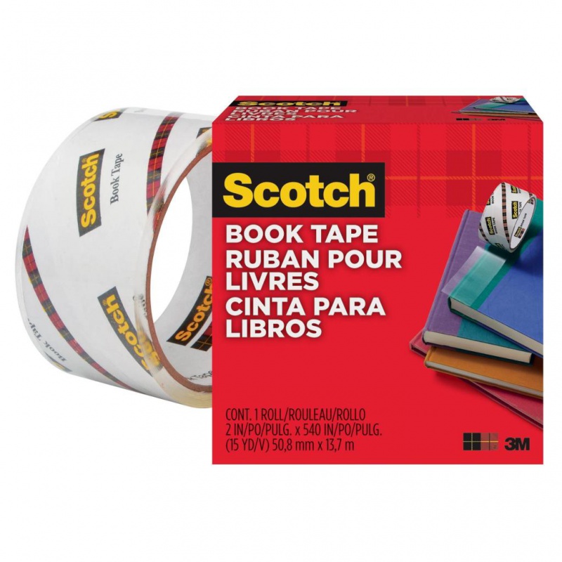 246724-202244-tasma_klejaca_scotch_book_repair_845_do_napr-800w Taśma klejąca SCOTCH® Book Repair (845), do naprawy książek, 50,8mm, 13,7m, transparentna - obrazek 1