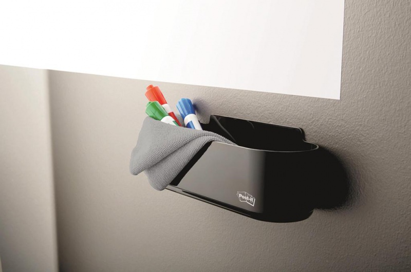 246986-70352-koszyk_na_akcesoria_post_itt_dry_erase_deftra-800w Koszyk na akcesoria POST-ITt® Dry Erase (DEFTRAY-EU), czarny - obrazek 1