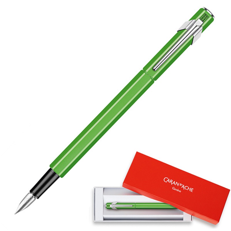 247685-225211-pioro_wieczne_caran_d_ache_849_fluo_line_f_z-800w Pióro wieczne CARAN D'ACHE 849 Fluo Line, F, zielone - obrazek 1