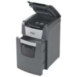 Niszczarka automatyczna REXEL OPTIMUM AUTOFEED+ 130X, P-4, 130 kart.,44l, czarna - obrazek 4