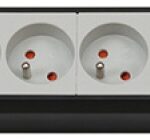 Listwa zasilająca BRENNENSTUHL PREMIUM-LINE, 6 gniazd, 3m, z wył., zaczep, czarno-szara