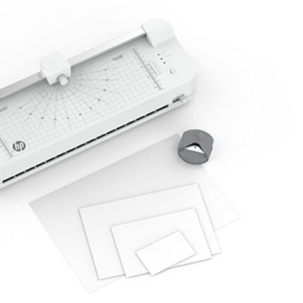 Laminator HP ONELAM COMBO A3, zintegrowany trymer, prędkość laminowania 40 cm/min, biały