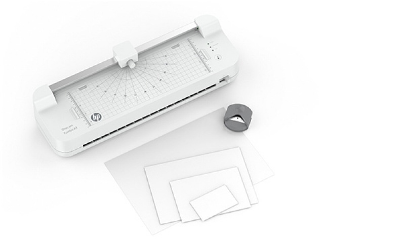 251813-228693-laminator_hp_onelam_combo_a3_zintegrowany_tr-800w Laminator HP ONELAM COMBO A3, zintegrowany trymer, prędkość laminowania 40 cm/min, biały - obrazek 1