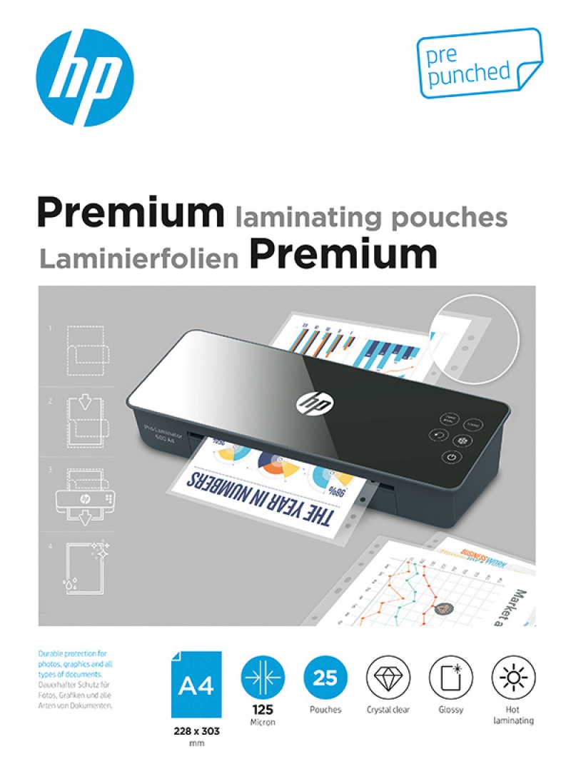 251845-228697-folie_laminacyjne_hp_premium_a4_dziurkowanie-800w Folie laminacyjne HP PREMIUM A4, dziurkowanie, 125 mic, 25 szt., przezroczyste/połysk - obrazek 1