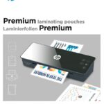 Folie laminacyjne HP PREMIUM, A3, 80 mic, 50 szt., przezroczyste/połysk