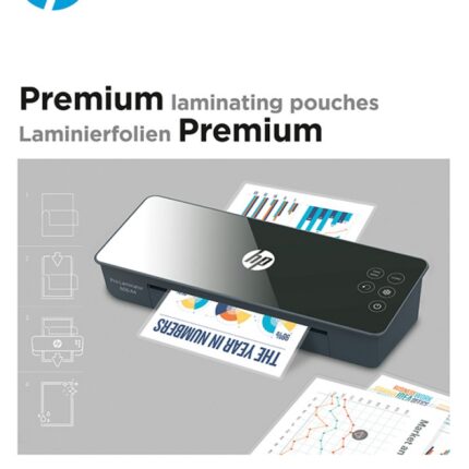 Folie laminacyjne HP PREMIUM, A3, 125 mic, 50 szt., przezroczyste/połysk