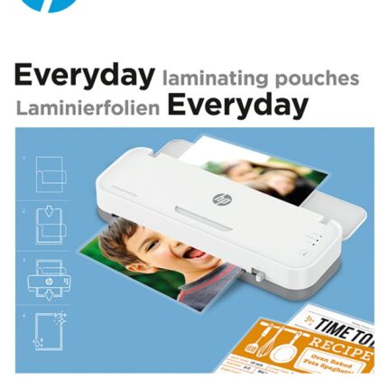Folie laminacyjne HP EVERYDAY, A4, 80 mic, 25 szt., przezroczyste/połysk
