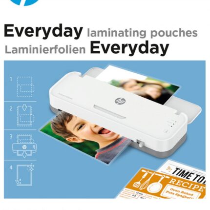 Folie laminacyjne HP EVERYDAY, BUSINESS CARD, 80 mic, 100 szt., przezroczyste/połysk