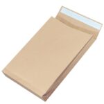 Koperty RBD z taśmą silikonową OFFICE PRODUCTS, HK, C4, 229x324x38mm, 150gsm, 250szt., brązowe