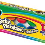 Farby plakatowe AS 12 kol x 20 ml