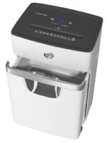 Niszczarka HP ONESHRED 10MC, mikrościnki, P-5, 10 kart., 20l, jasnoszara - obrazek 3