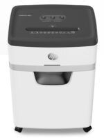 Niszczarka HP ONESHRED 18CC, ścinki, P-4, 18 kart., 25l, jasnoszara - obrazek 2