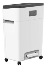 Niszczarka HP ONESHRED 12MC, mikrościnki, P-5, 12 kart., 25l, jasnoszara - obrazek 3