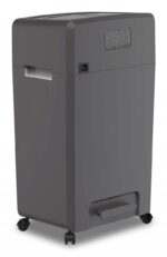 Niszczarka HP ONESHRED 16MC, mikrościnki, P-5, 16 kart., 30l, jasnoszara - obrazek 4