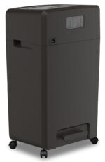 Niszczarka HP PRO SHREDDER 24CC, ścinki, P-4, 24 kart., 30l, ciemnoszara - obrazek 3