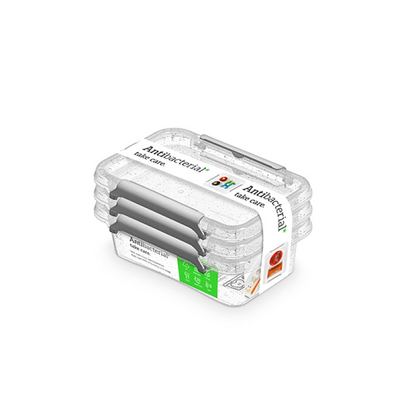 253860-218602-zestaw_pojemnikow_antybakteryjnych_orplast_a-800w Zestaw pojemników antybakteryjnych MOXOM Antibacterial, 3x0,35l, transparentny - obrazek 1