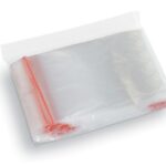Woreczki strunowe, STELLA, 80x120 mm, 100 szt., transparentne