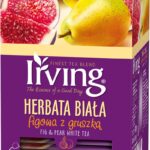Herbata IRVING, biała, figa z gruszką, 20 kopert
