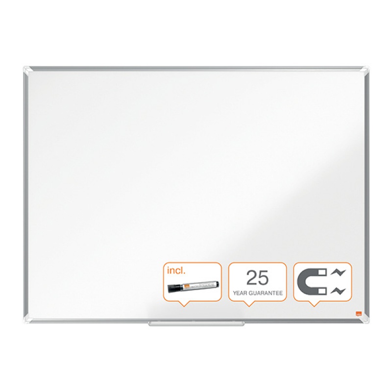 259115-234380-tablica_porcelanowa_nobo_premium_plus_1200_x-800w Tablica porcelanowa Nobo Premium Plus, 1200 x 900mm, rama aluminiowa, biała - obrazek 1