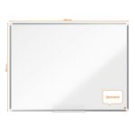 Tablica porcelanowa Nobo Premium Plus, 1200 x 900mm, rama aluminiowa, biała - obrazek 5