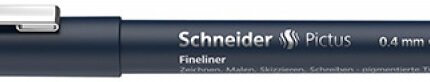 Cienkopis SCHNEIDER Pictus, 0,4 mm, niebieski
