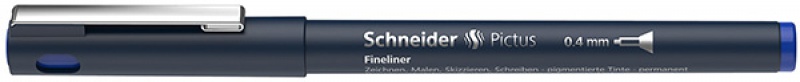 259327-234438-cienkopis_schneider_pictus_0_4_mm_niebieski-800w Cienkopis SCHNEIDER Pictus, 0,4 mm, niebieski - obrazek 1