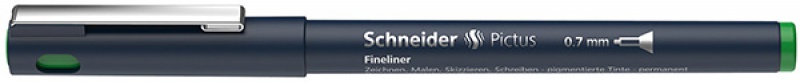 259363-234447-cienkopis_schneider_pictus_0_7_mm_zielony-800w Cienkopis SCHNEIDER Pictus, 0,7 mm, zielony - obrazek 1