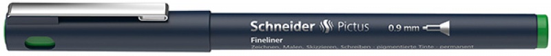 259379-234451-cienkopis_schneider_pictus_0_9_mm_zielony-800w Cienkopis SCHNEIDER Pictus, 0,9 mm, zielony - obrazek 1