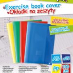 Okładka na zeszyt GIMBOO, krystaliczna, A5, 150mikr., mix kolorów (opakowanie 25 szt.)