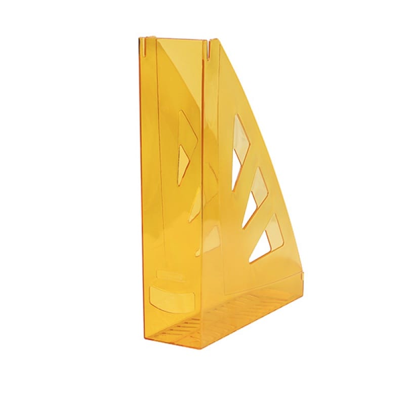 268161-72511-pojemnik_na_dokumenty_office_products_azurowy-800w Pojemnik na dokumenty OFFICE PRODUCTS, ażurowy, A4, transparentny pomarańczowy - obrazek 1