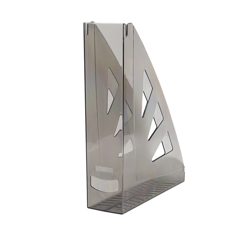 268164-72501-pojemnik_na_dokumenty_office_products_azurowy-800w Pojemnik na dokumenty OFFICE PRODUCTS, ażurowy, A4, dymny - obrazek 1
