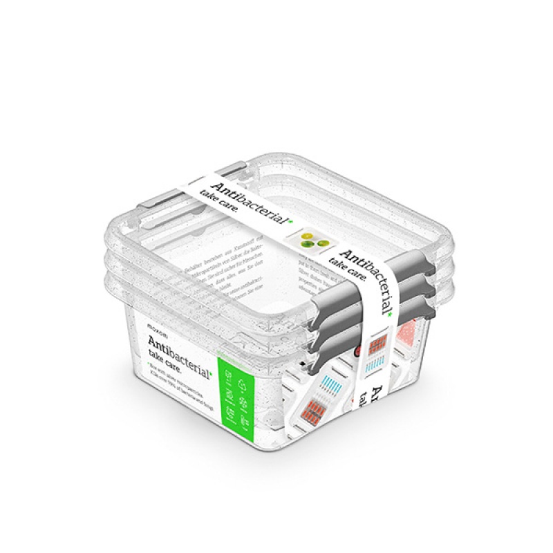 276282-266082-zestaw_pojemnikow_antybakteryjnych_orplast_a-800w-1 Zestaw pojemników antybakteryjnych MOXOM Antibacterial, 3x0,85l, transparentny - obrazek 1